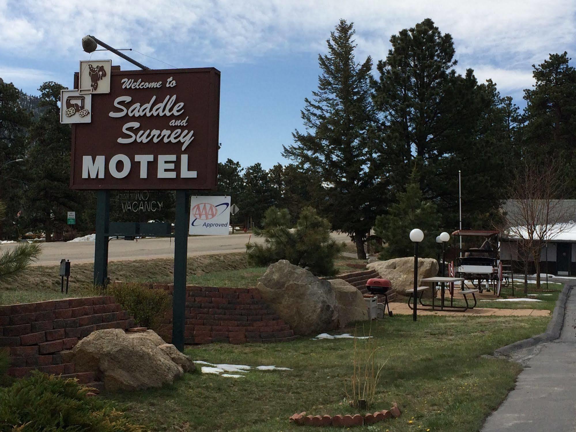 Saddle & Surrey Motel Estes Park Exterior foto